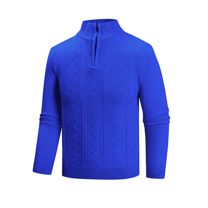 Pull Homme Col Montant Design Élégant