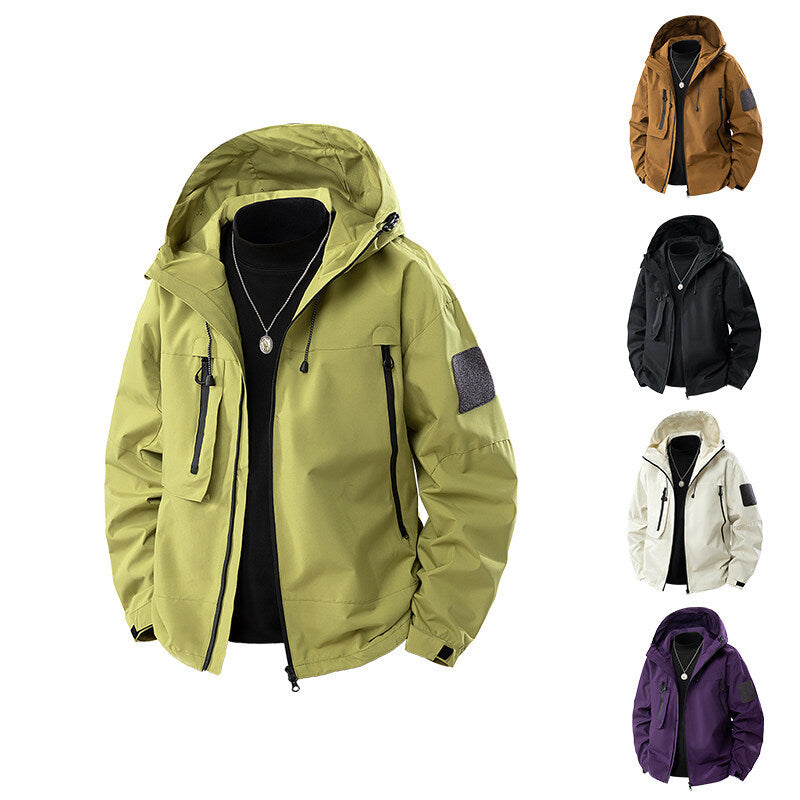 Herren Outdoor-Jacke Wasserdicht Funktionell - IdealeKleiden