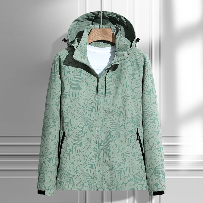 Coupe-vent femme capuche zippé