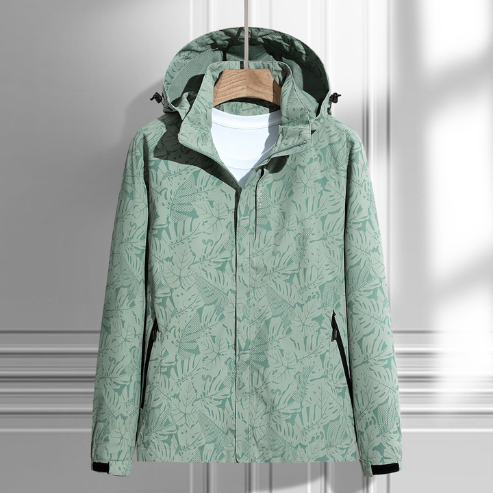 Coupe-vent femme capuche zippé