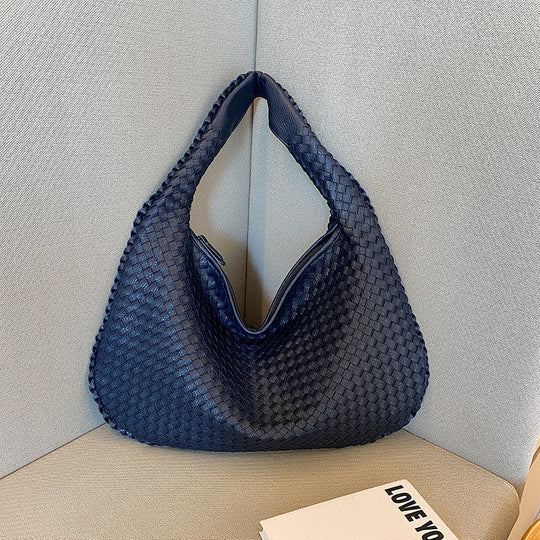 Sac cabas tissé Rouge Chic