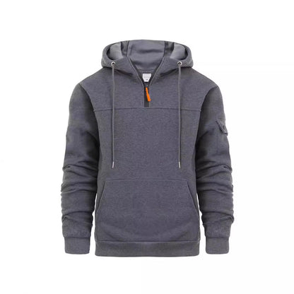 Sweat à capuche sportif pour homme avec poches