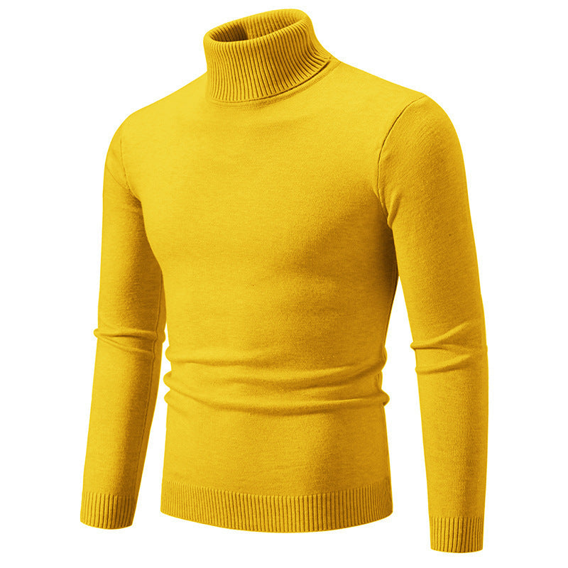 Col roulé homme Coton fin Design élégant