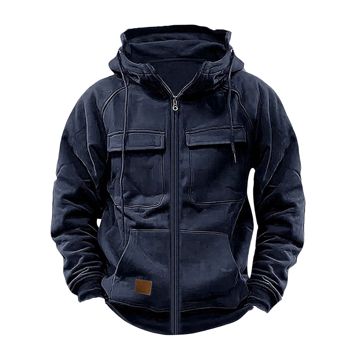 Veste à capuche fonctionnelle pour homme avec grandes poches