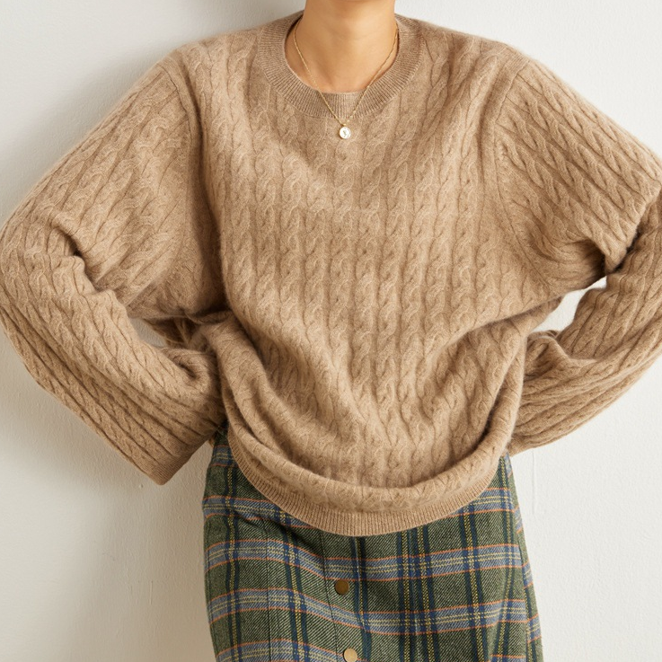 Pull-overs de luxe en cachemire doux, pour toute la famille.