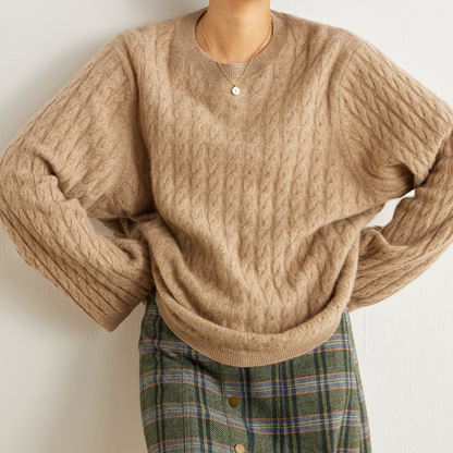 Pull-overs de luxe en cachemire doux, pour toute la famille.