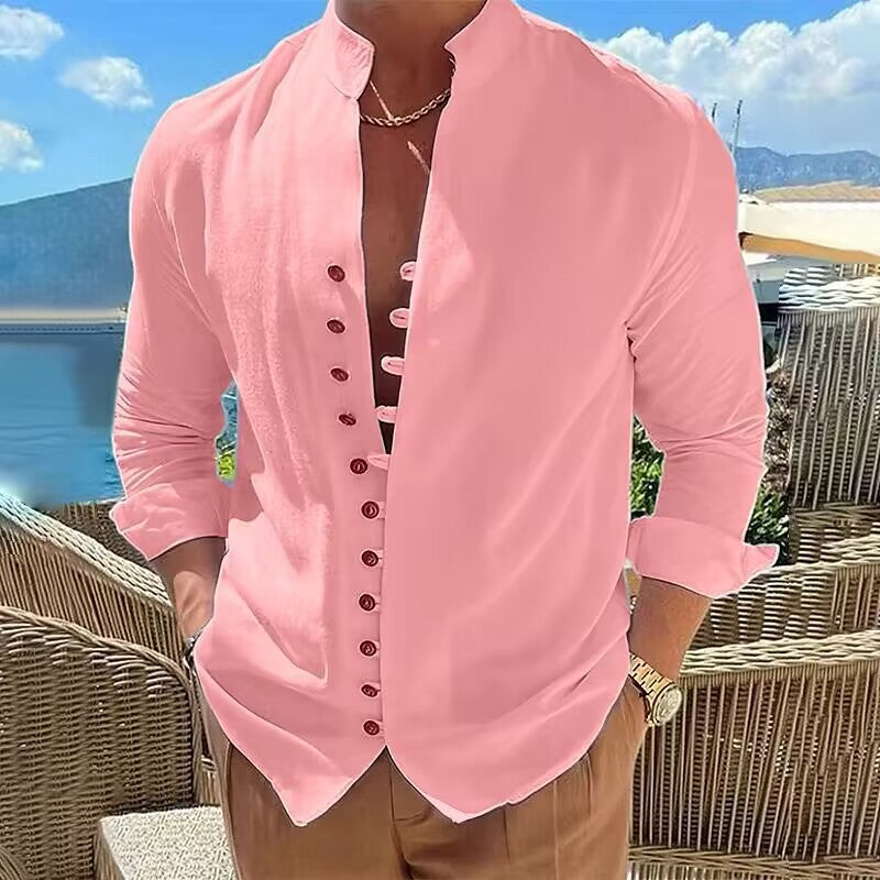 Chemise décontractée légère pour homme style décontracté