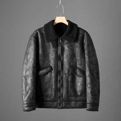 Veste Sherpa chaude pour homme hiver