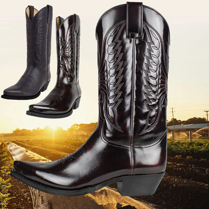 Robuste Reitstiefel Westernstil - IdealeKleiden
