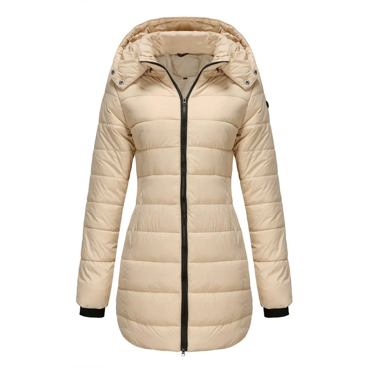Doudoune matelassée pour femme, chaude et isolée