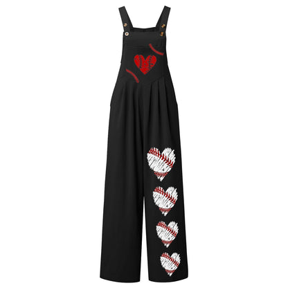 Salopette pour femme Motif Cœur Tendance Chic