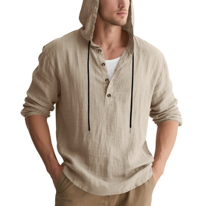 Sweat à capuche pour hommes Coton décontracté de haute qualité