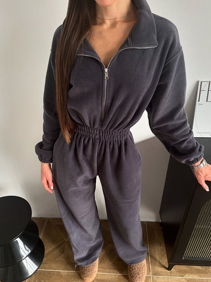 Combinaison polaire femme confortable et élégante