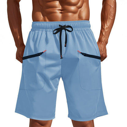 Shorts de sport homme Élastique Multipoches