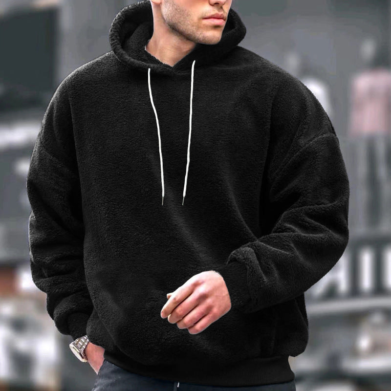 Sweat à capuche homme en polaire douce et confortable