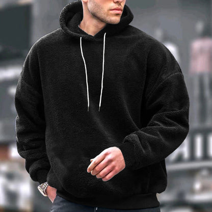 Sweat à capuche homme en polaire douce et confortable