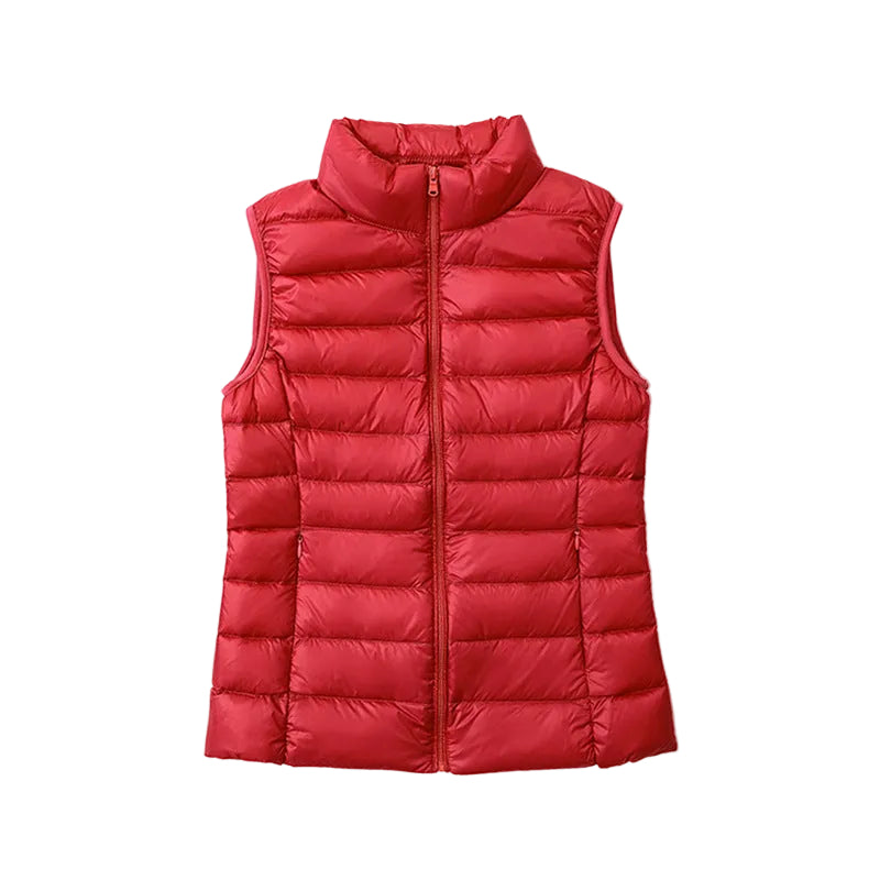 Gilet léger matelassé pour femme