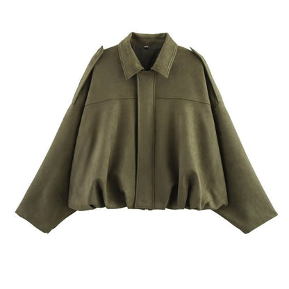 Veste oversize femme style décontracté chic