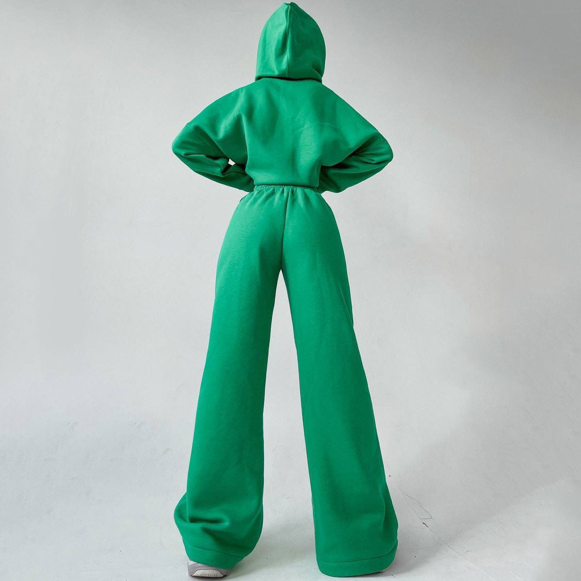 Ensemble sweat à capuche oversize décontracté et pantalon large pour femme