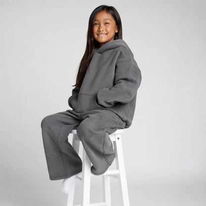 Damen Hoodie-Overall Bequem Trendy Oversized - IdealeKleiden