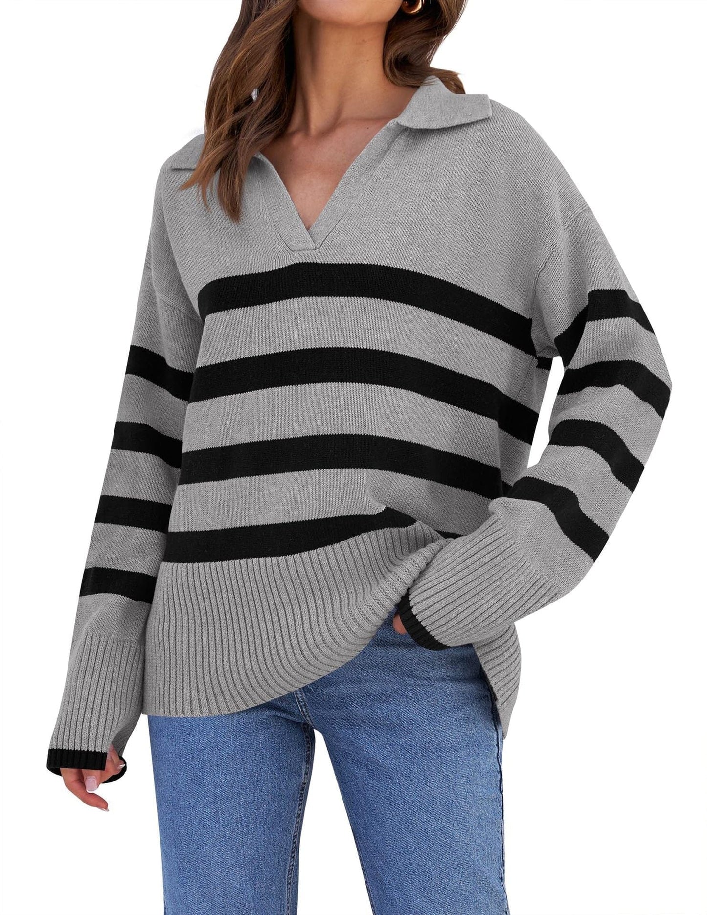 Grands pulls amples chauds et confortables modèle hiver