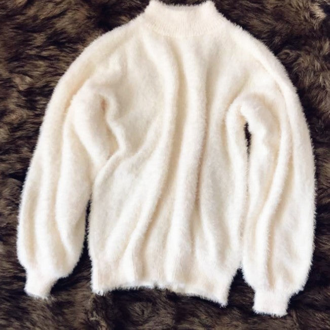 Col roulé femme doux et texturé