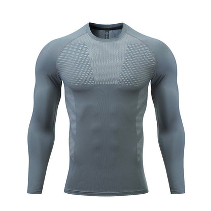 T-shirt de sport à manches longues coupe confort pour homme