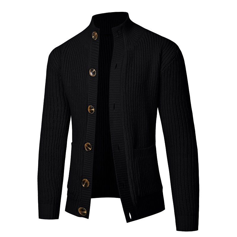Cardigan Homme Confortable Fermeture Boutonnée Moderne