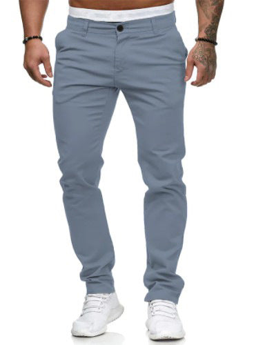 Pantalon Chino Homme Slim Fit Élégant Confortable