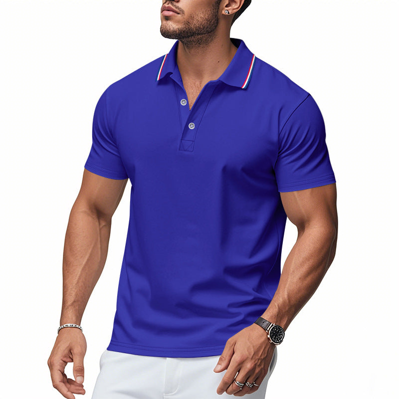 Polo pour homme Col moderne Régulation de l'humidité