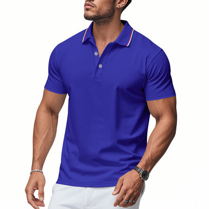 Polo pour homme Col moderne Régulation de l'humidité