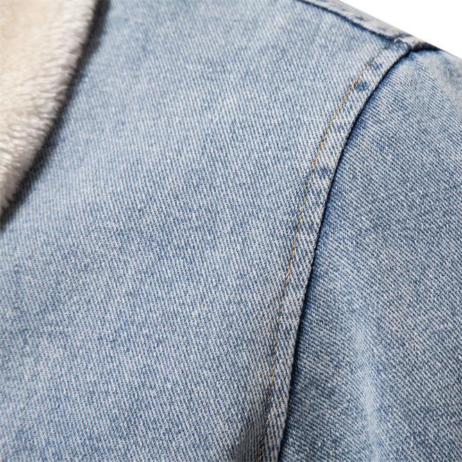 Moderne Herren Jeansjacke - IdealeKleiden