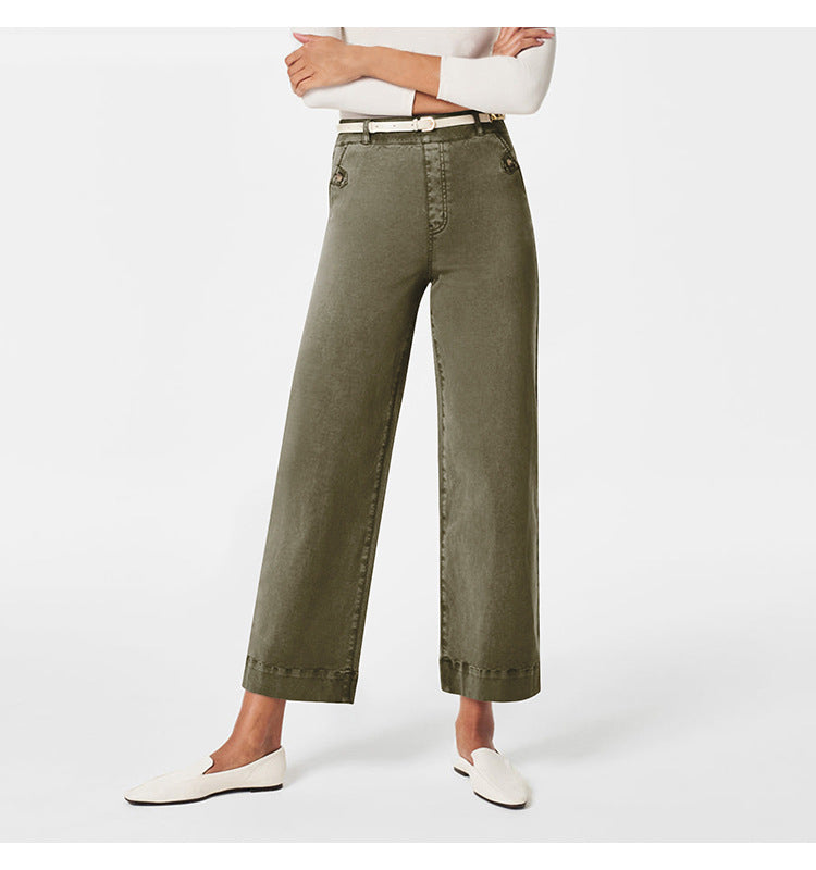 Pantalon Femme Ample Confortable Coupe Élégante
