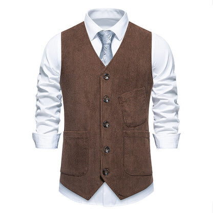 Gilet homme élégant structuré moderne ajusté