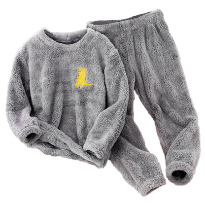 Peignoir en peluche pour femme avec de jolis motifs d'animaux