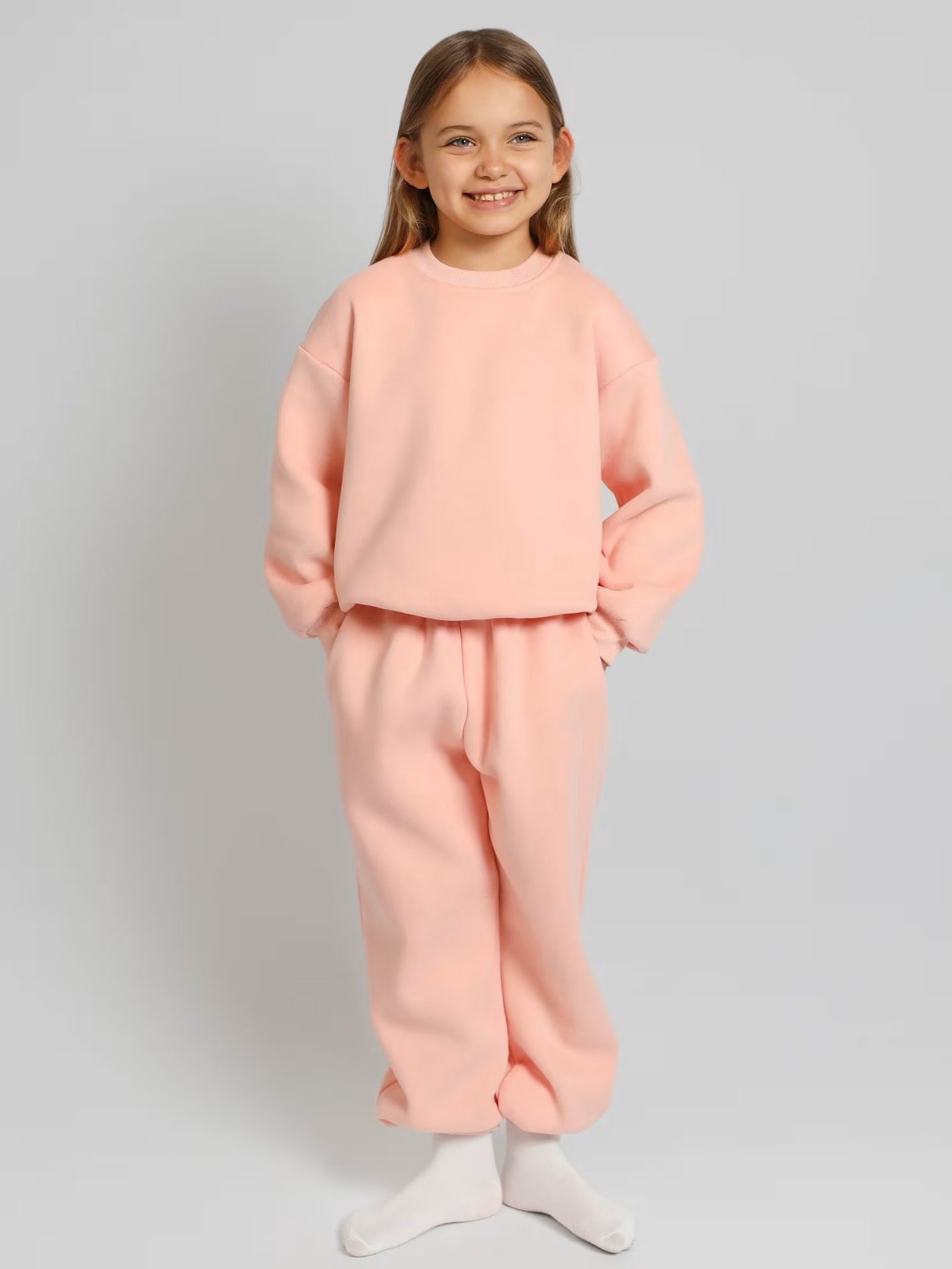 Ensemble femme : sweat de running et pantalon de jogging Confortable
