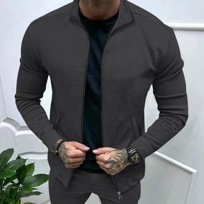 Veste de sport structurée pour hommes style moderne
