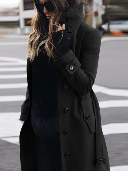 Trench-coat femme élégant imperméable