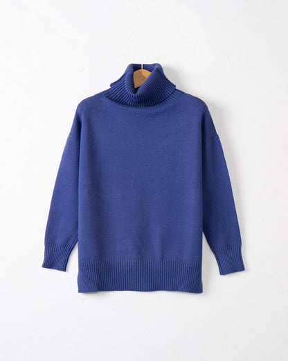 Pull pour femme Col roulé confortable Moderne