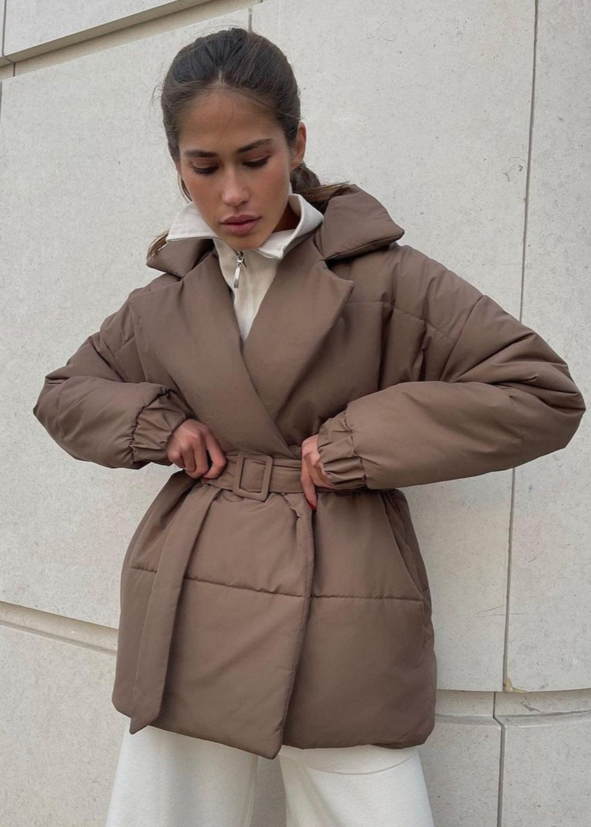 Veste matelassée élégante Chaude & stylée pour l'hiver
