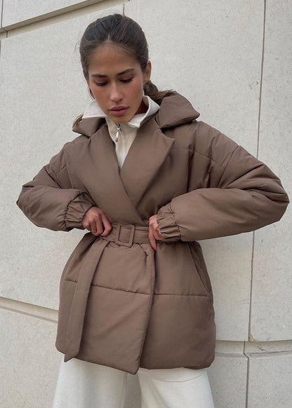 Veste matelassée élégante Chaude & stylée pour l'hiver
