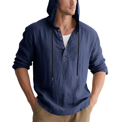 Sweat à capuche pour hommes Coton décontracté de haute qualité