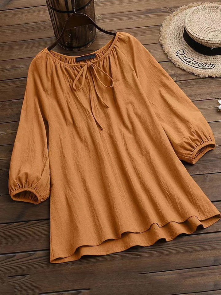Chemisier femme Design élégant Col rond