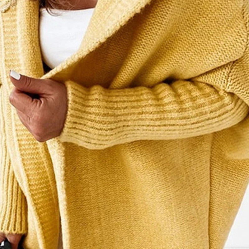 Cardigan en tricot décontracté pour femme