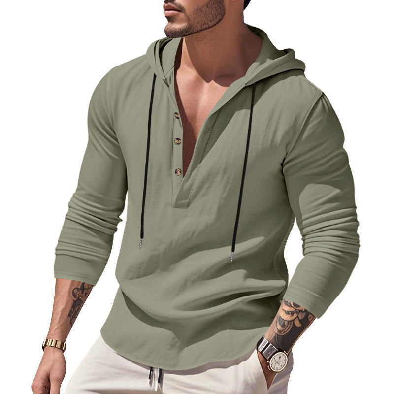 Sweat à capuche pour homme Coupe moderne décontractée
