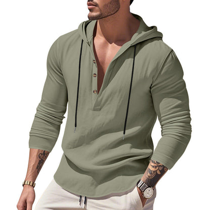 Sweat à capuche pour homme Coupe moderne décontractée