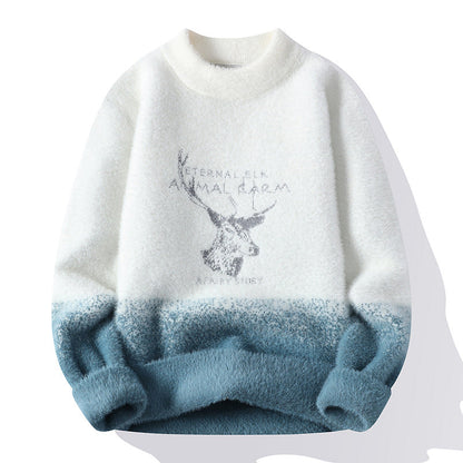 Pull pour femme, doux, hivernal, col montant