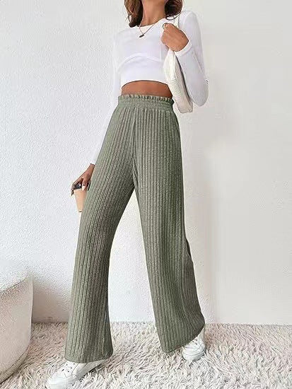 Pantalon tricoté femme Confortable Élégant