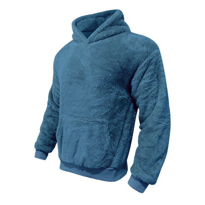 Sweat à capuche polaire doux et confortable pour hommes
