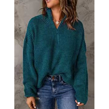 Pull court zippé élégant pour femme